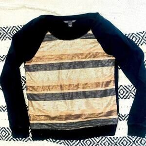 Victoria Secret Vintage Multicolor Sequin Crewneck Pullover Sweater Size…